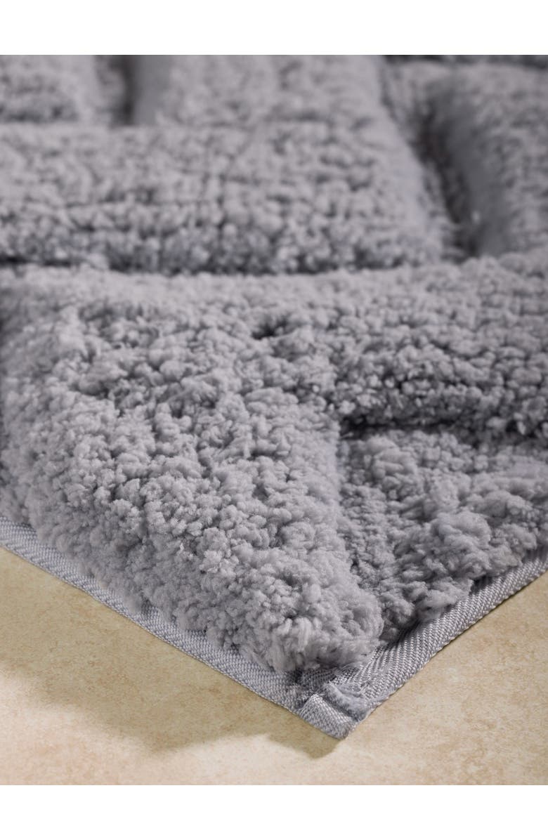 GAURI KOHLI Vantaa Bath Mat 24"X36", Alternate, color, Grey