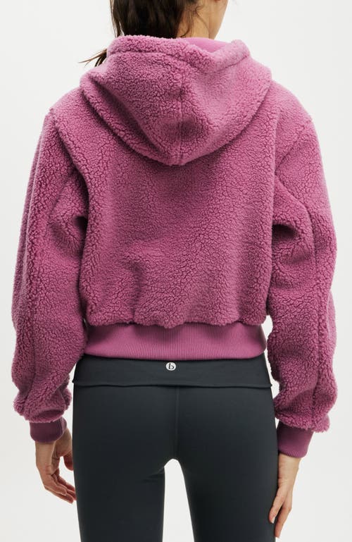 COTTON ON BODY COTTON ON BODY HOODED SOFT FLEECE ZIP THROUGH JACKET 