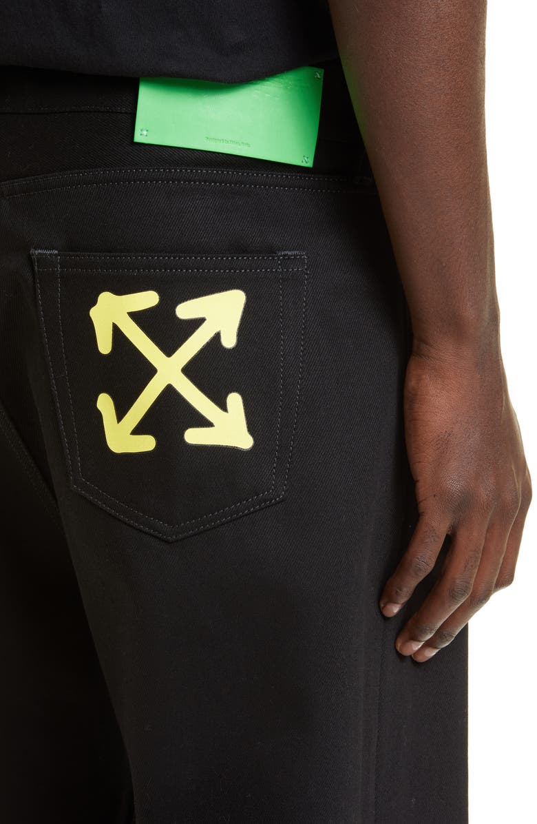 Off-White Skate Painter Jeans, Alternate, color,