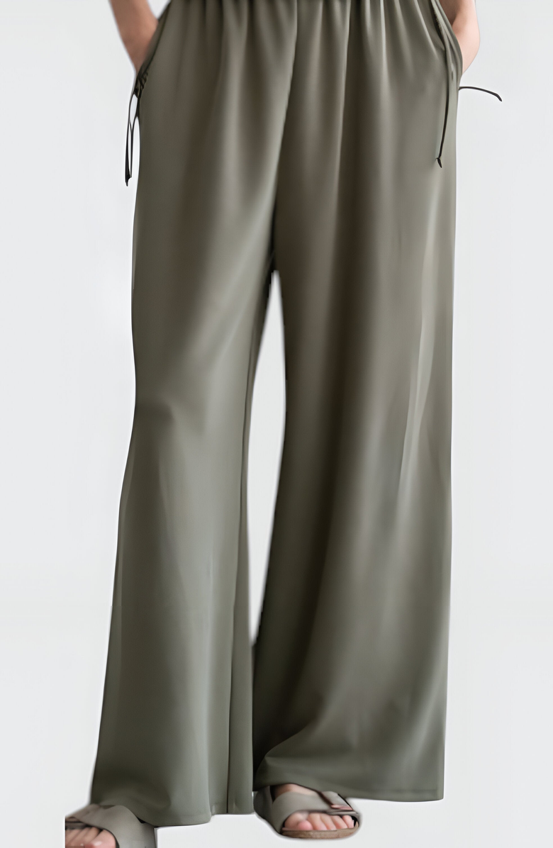 Modenaire High Waist Wide Leg Pants, Alternate, color, 