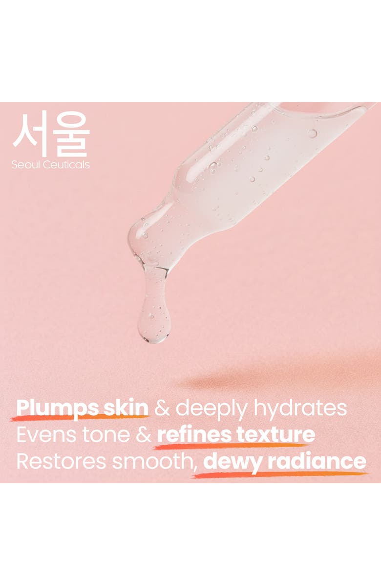 Seoul Ceuticals Advanced Snail Korean Skin Serum, Alternate, color, Clear