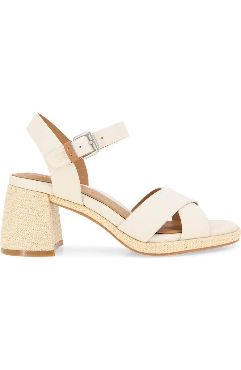 Gentle Souls Rimini Ankle Strap Platform Sandal, Alternate, color, Stone Leather