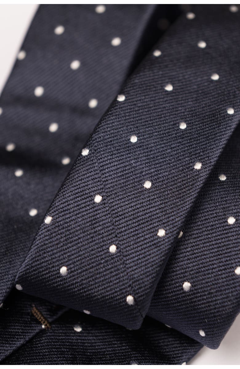 Elizabetta Pisa - Silk Jacquard Tie for Men, Alternate, color, Navy