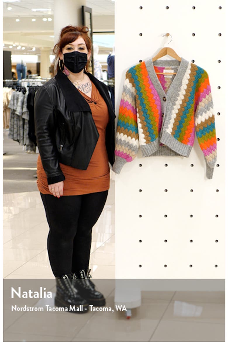 Charlie Chevron Stripe Cardigan video
