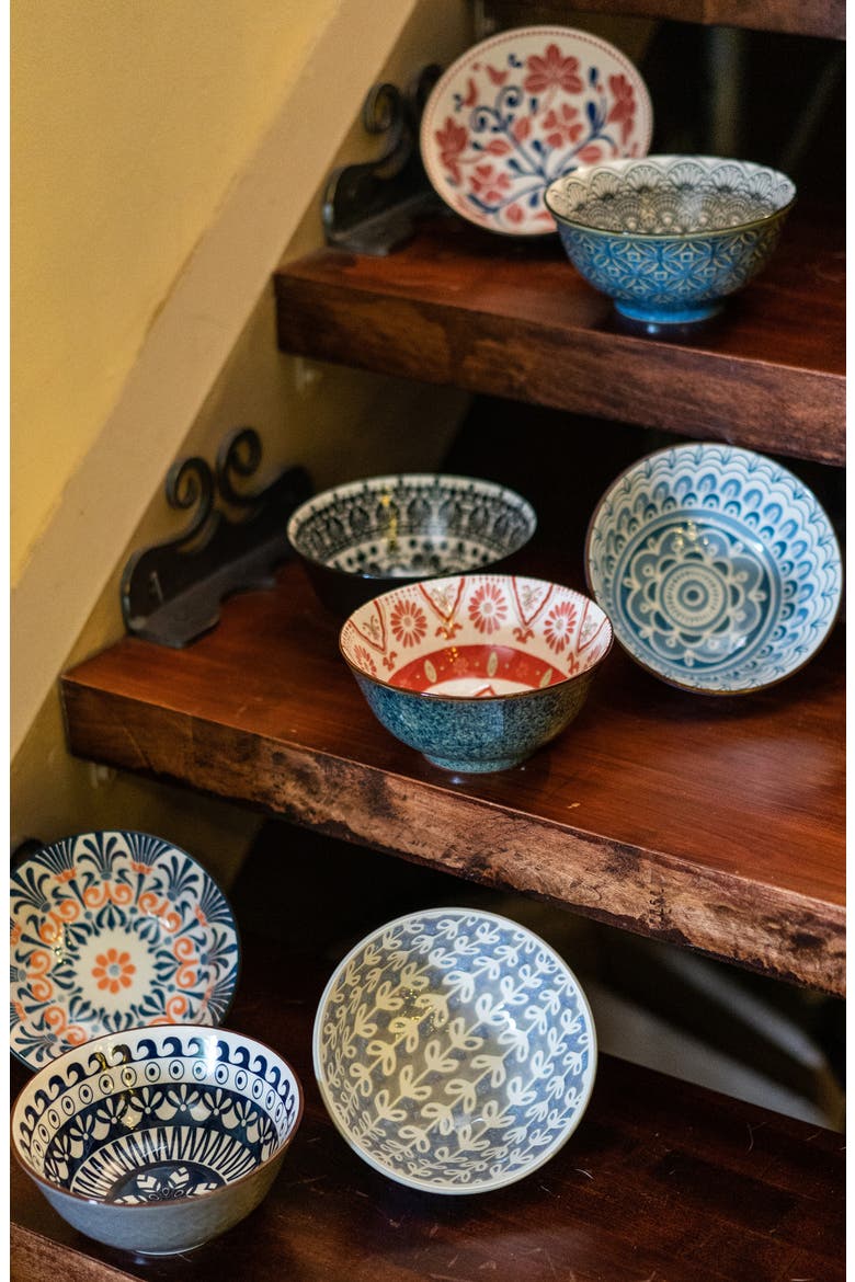 Set of 8 Fashion Bowl Set, Alternate, color, MULTI