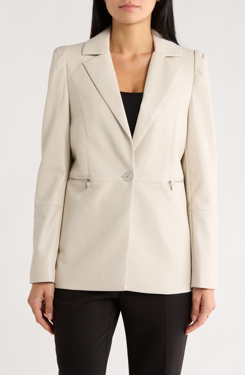 Love Token Ariella Blazer, Main, color, Pearl