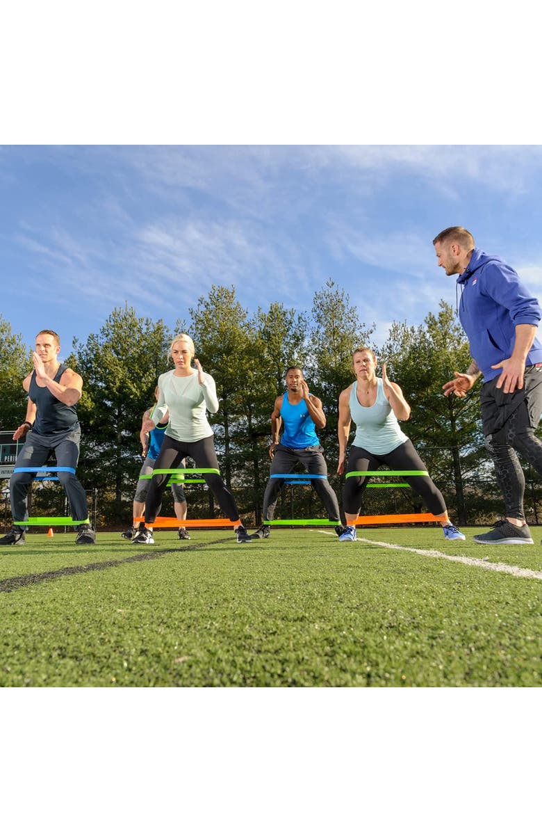 Power system 10-Pack 12" Versa Loop Resistance Bands- Light, Alternate, color, Lime Green