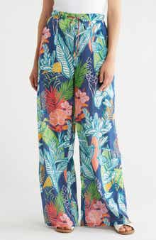 Tori Richard Enchanting Evelyn Wide Leg Cotton Pants