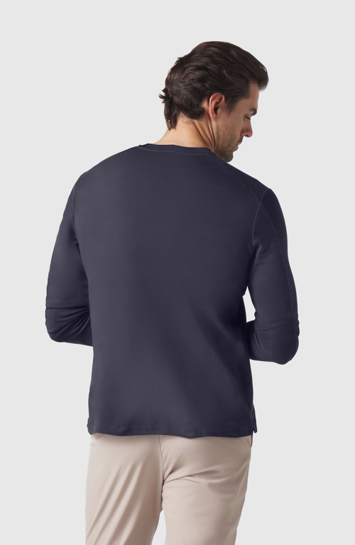 Jack Archer Precision Long Sleeve Shirt In Charcoal Gray