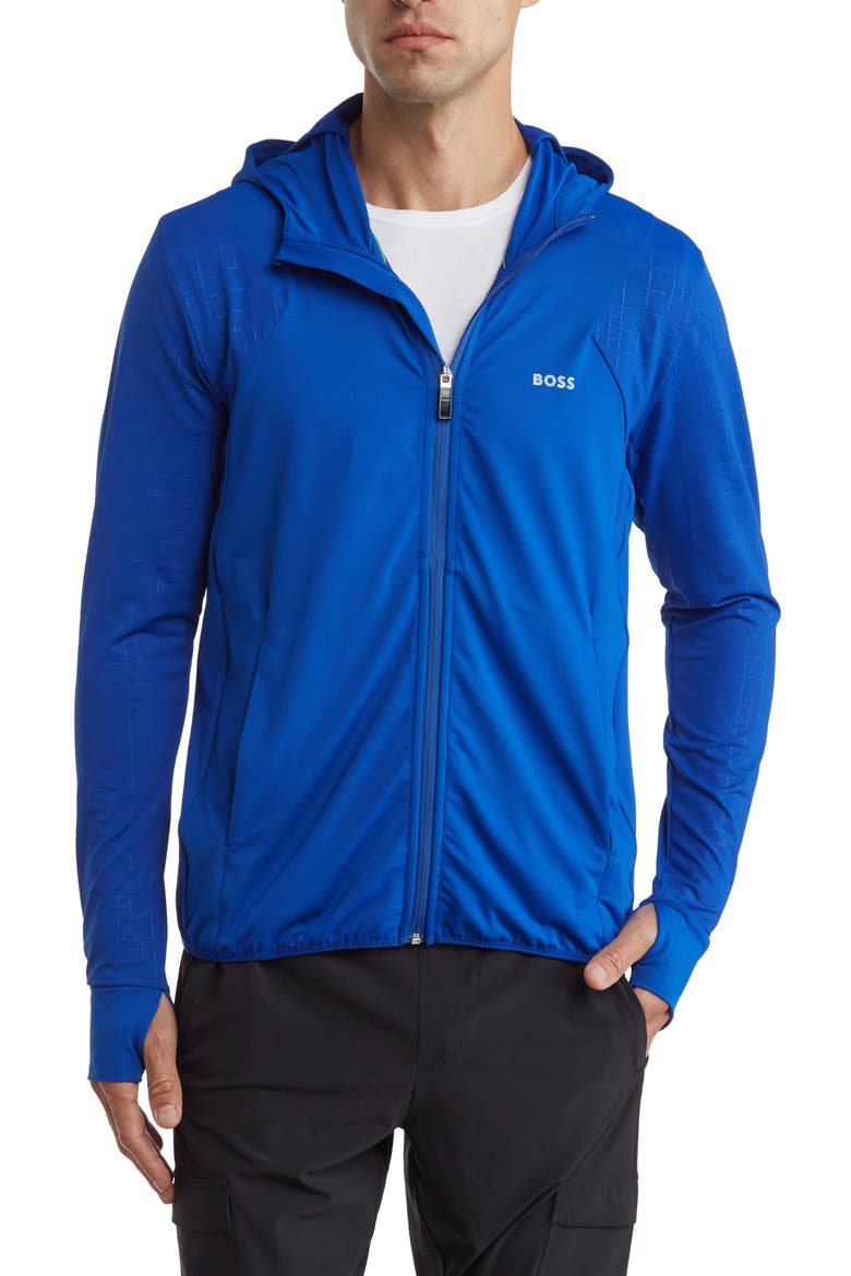 Sicon Zip-Up Hooded Jacket, Main, color, MEDIUM BLUE