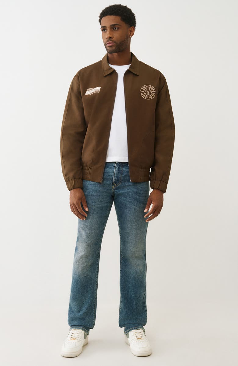 True Religion Cotton Workwear Jacket, Alternate, color, Major Brown