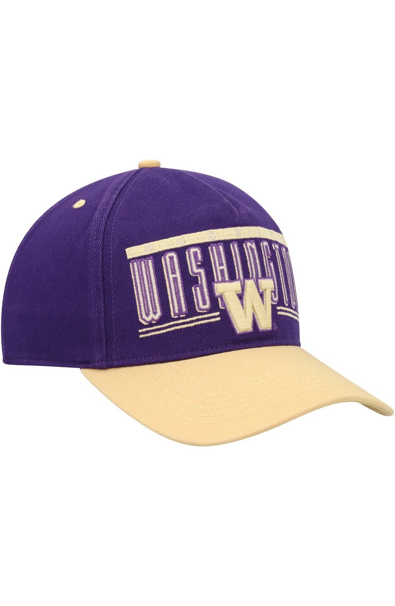 '47 Men's '47 Purple Washington Huskies Double Header Hitch Adjustable Hat, Alternate, color, Purple