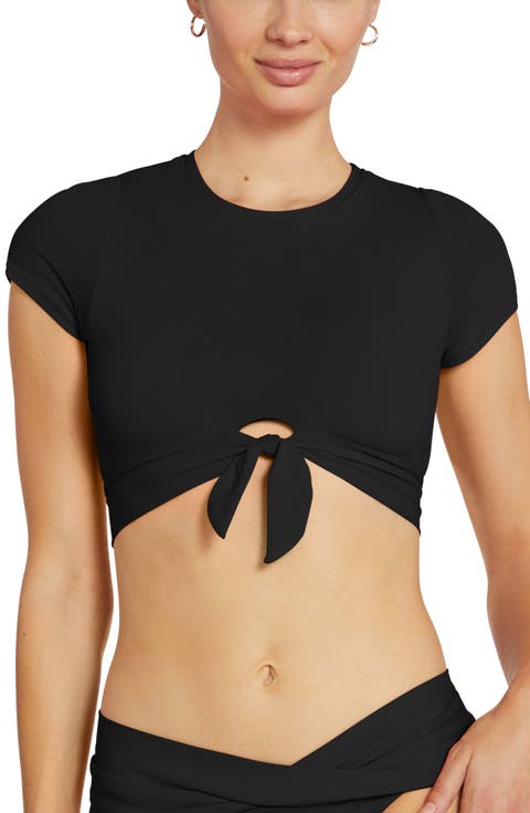Ava Knot Front Tee Bikini Top