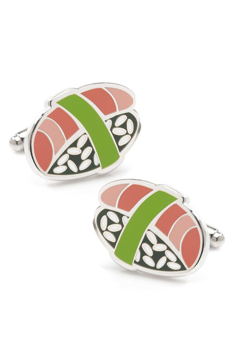 Cufflinks, Inc. Tuna Roll Cuff Links, Main, color,