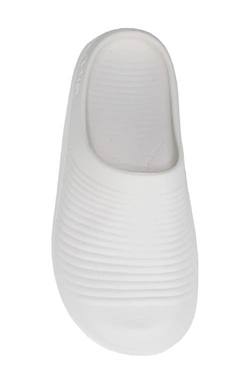 Ryka Women's Echo Recovery Round Toe Slip On Clogs In Gardenia White