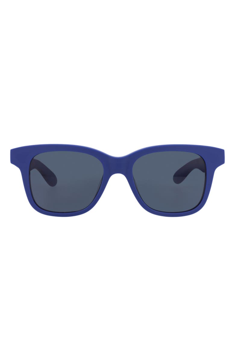 McQueen 52mm Square Sunglasses, Main, color, Blue Blue Blue