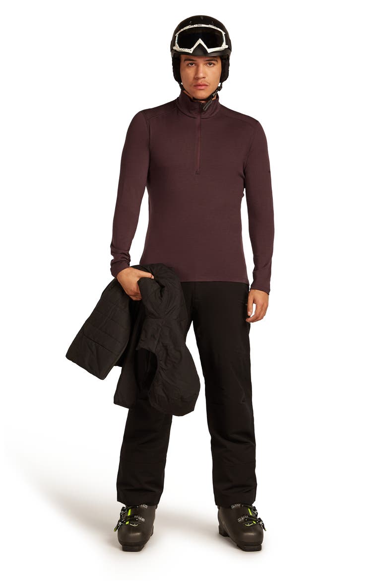 260 Tech Merino Wool Half Zip Pullover, Alternate, color, JAVA