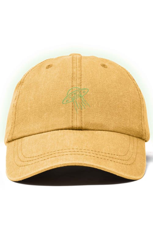 Dalix Ufo Hat In Washed Gold