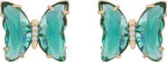 Ettika Butterfly Stud Earrings