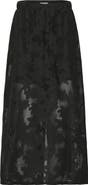 ICHI Lace Maxi Skirt
