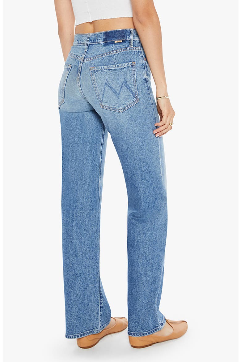 Tunnel Vision Sneak High Waist Wide Leg Jeans, Alternate, color, I AM A WINNER