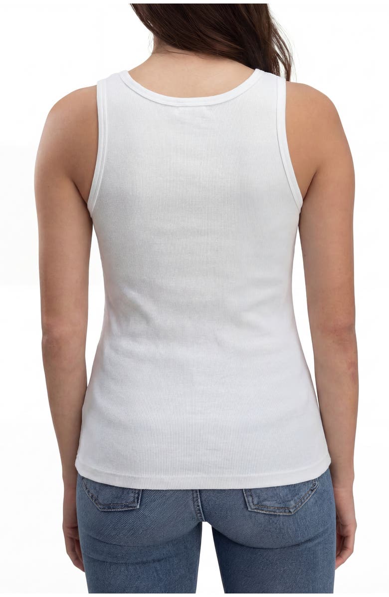 Solomon & Sage Women's S&G Classic Tank Top, Alternate, color, White