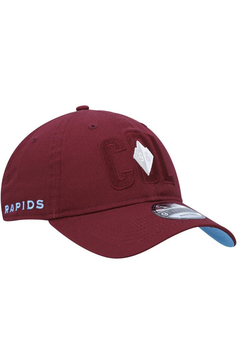 New Era Men's New Era Burgundy Colorado Rapids Kick Off 9TWENTY Adjustable Hat, Main, color, Burgundy