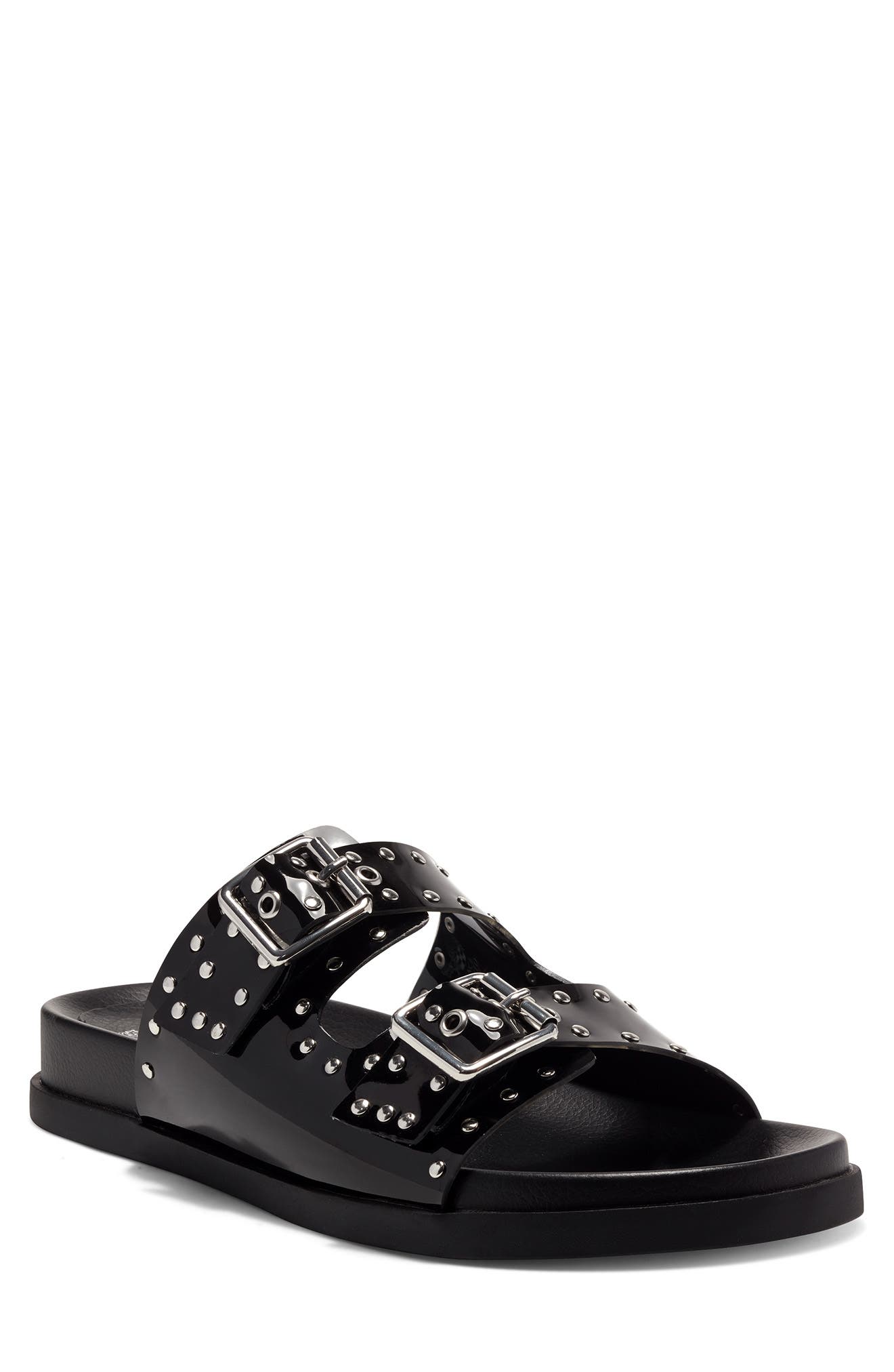 Vince Camuto Two-Band Slide Sandal, Main, color, 