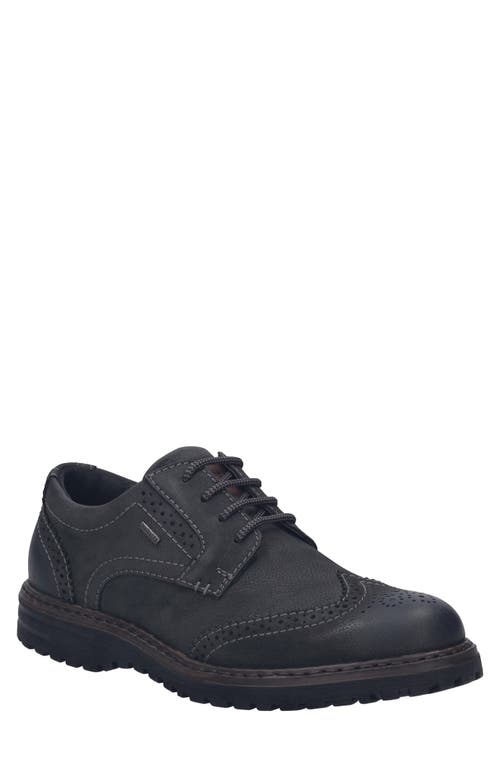 Josef Seibel Erroll Waterproof Wingtip Derby In Gray