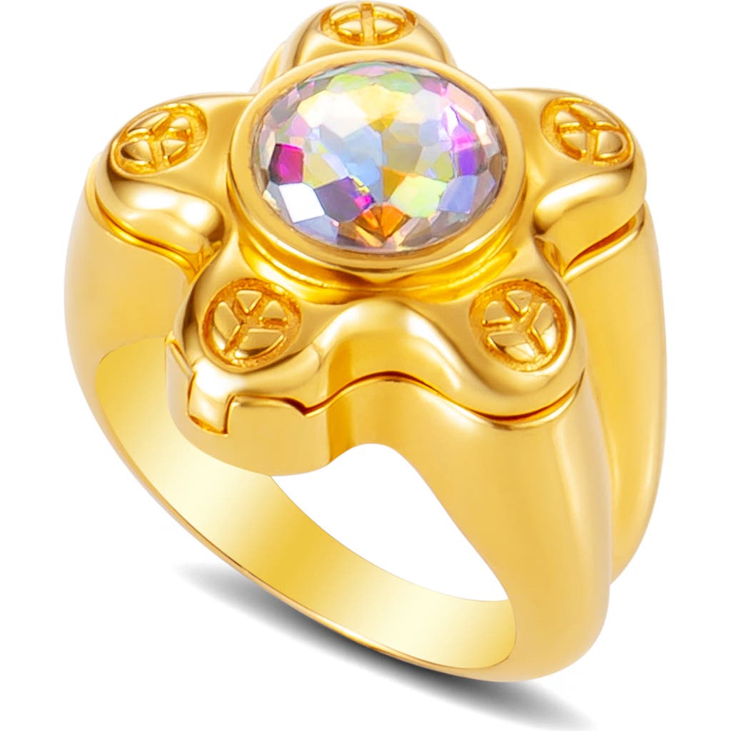 Shop July Child Locket Ring In Gold