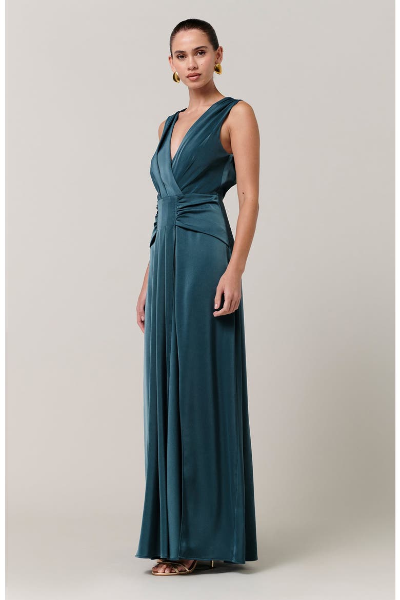Reannah Maxi Dress, Alternate, color, Teal