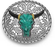 LAGOS Men's Anthem Longhorn Belt Buckle