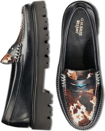 Whitney Super Lug Sole Penny Loafer