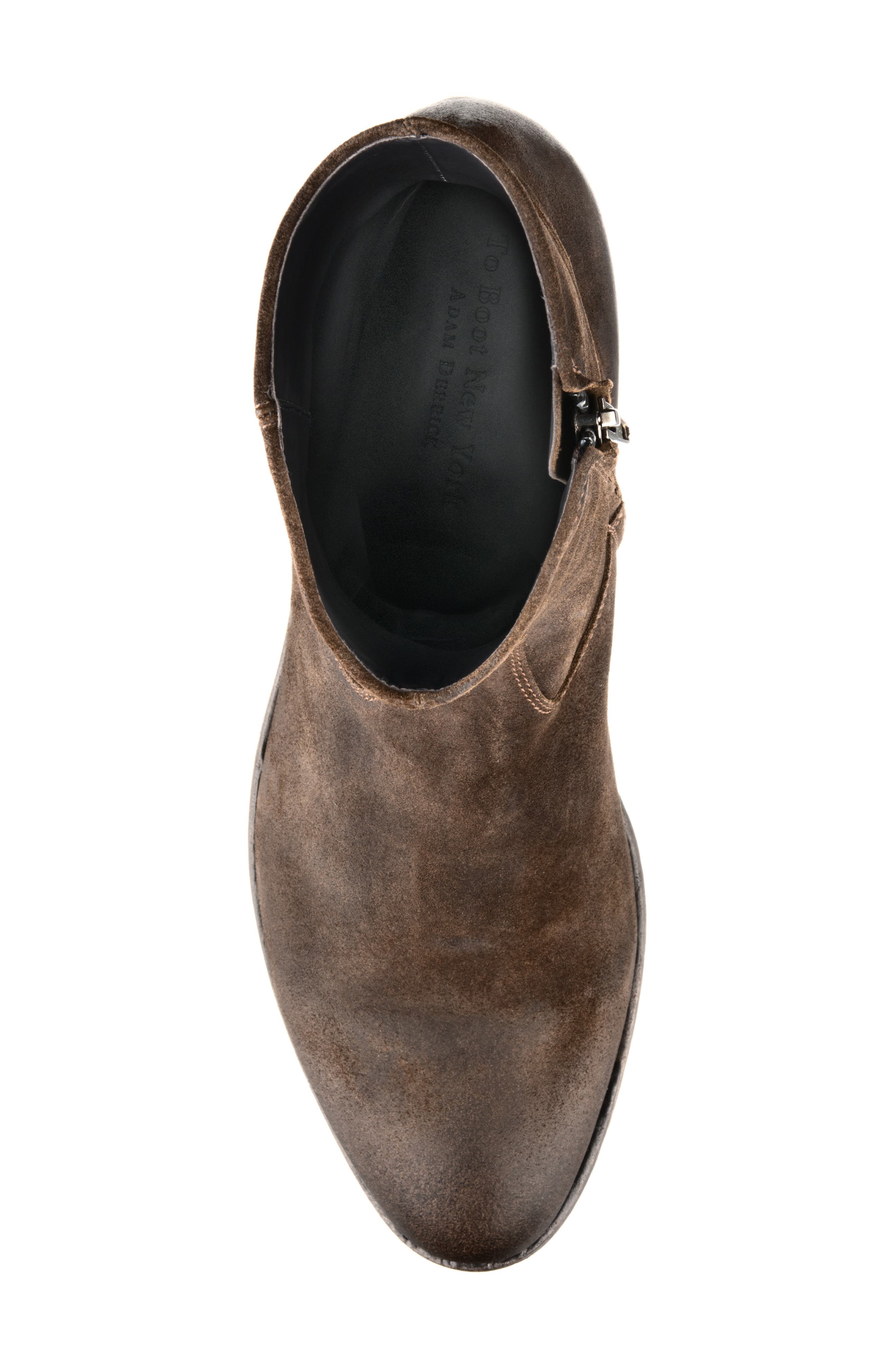 Belvedere Zip Boot, Alternate, color, MID BROWN