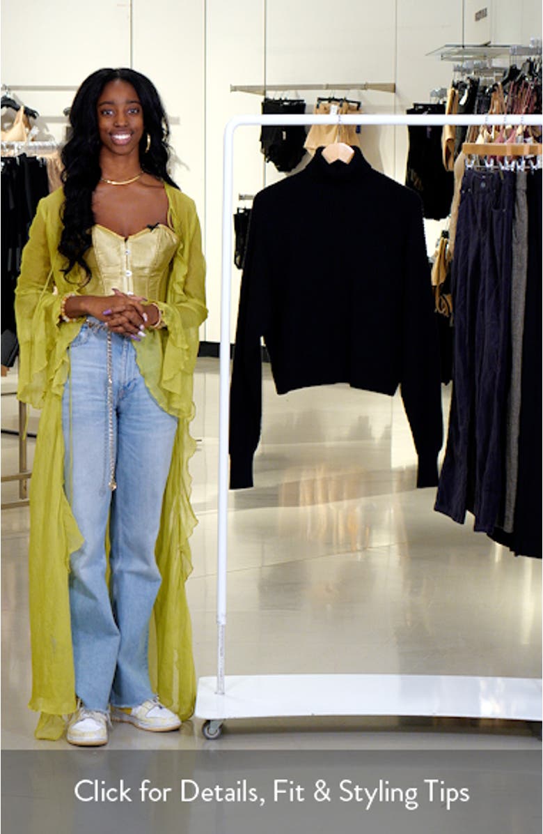 Cozy Rib Turtleneck Sweater, sales video thumbnail