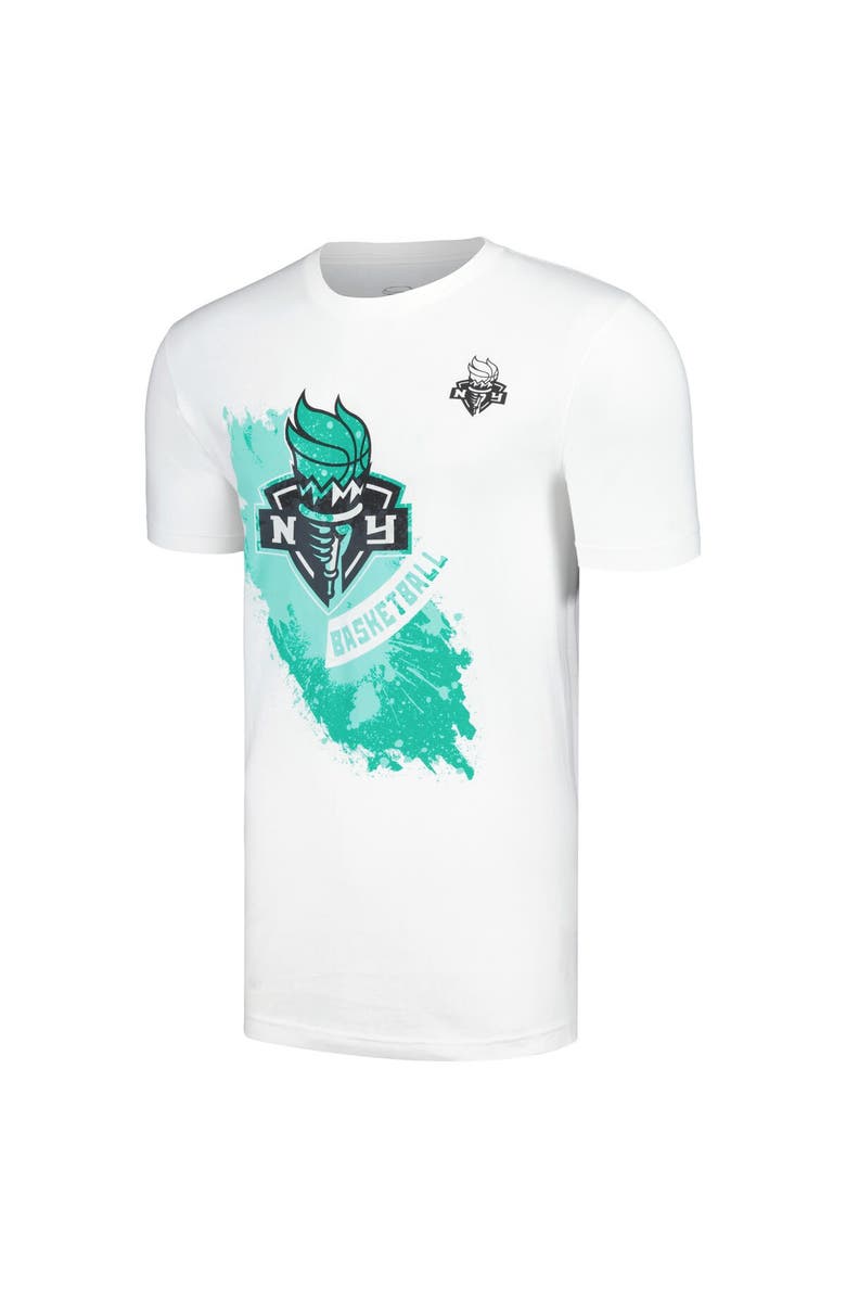 Stadium Essentials Unisex Stadium Essentials White New York Liberty Splashed T-Shirt, Alternate, color, 