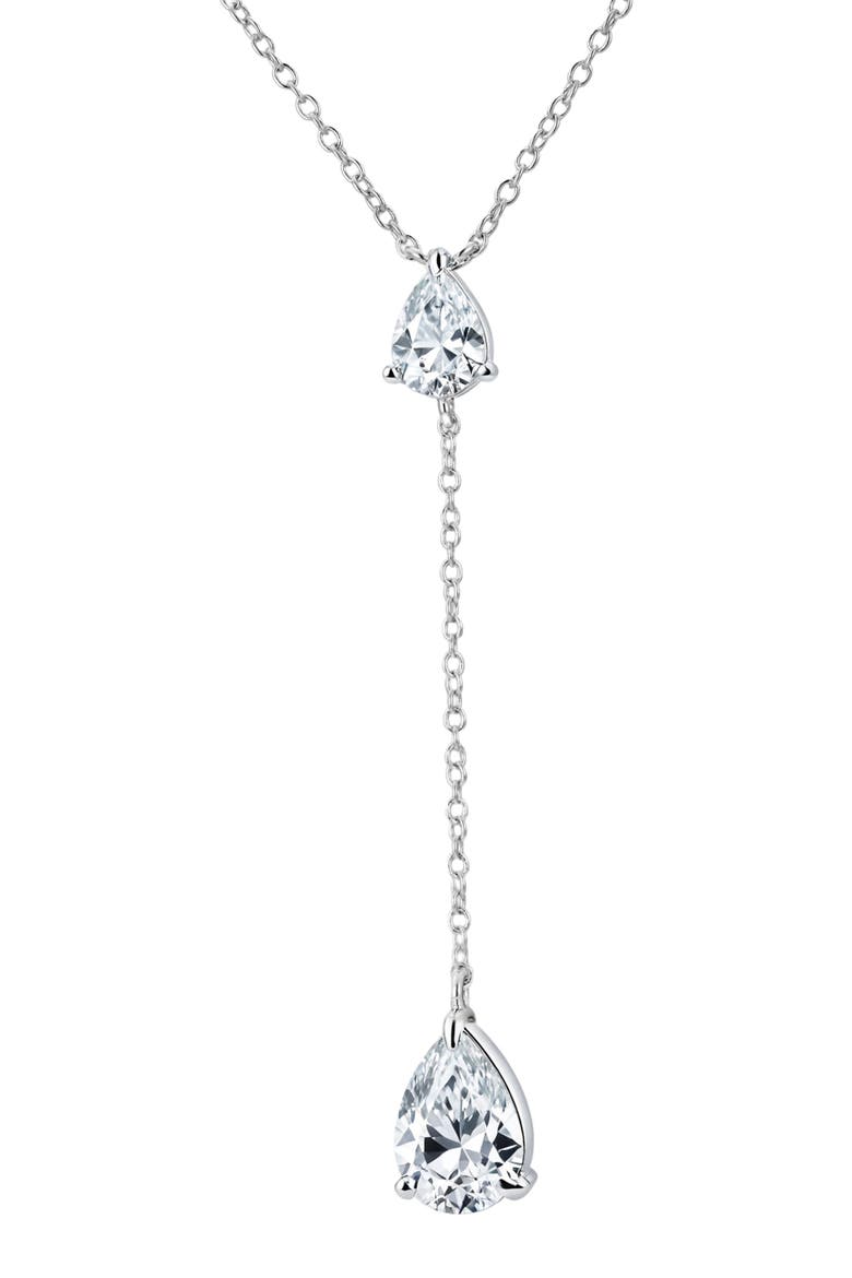 Lane Crystal Pendant, Main, color, Silver