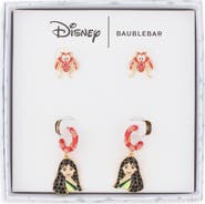 BaubleBar Disney Mulan and Mushu Earring Set