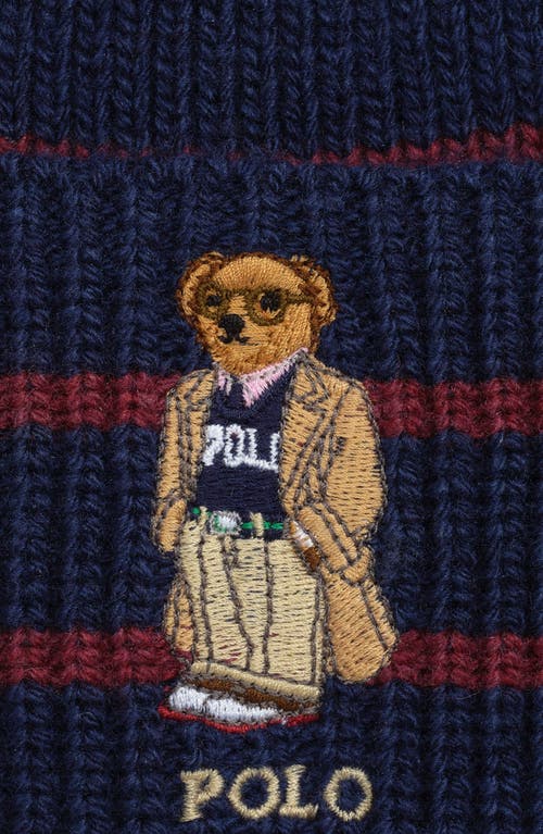 Polo Ralph Lauren Polo Bear Beanie In Blue