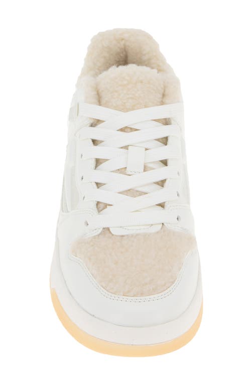 Bcbgeneration Kortni Faux Shearling Sneaker In Multi