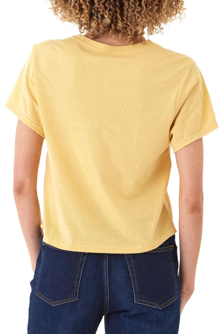 Shelbie Pocket T-Shirt, Alternate, color, BUTTERSCOTCH