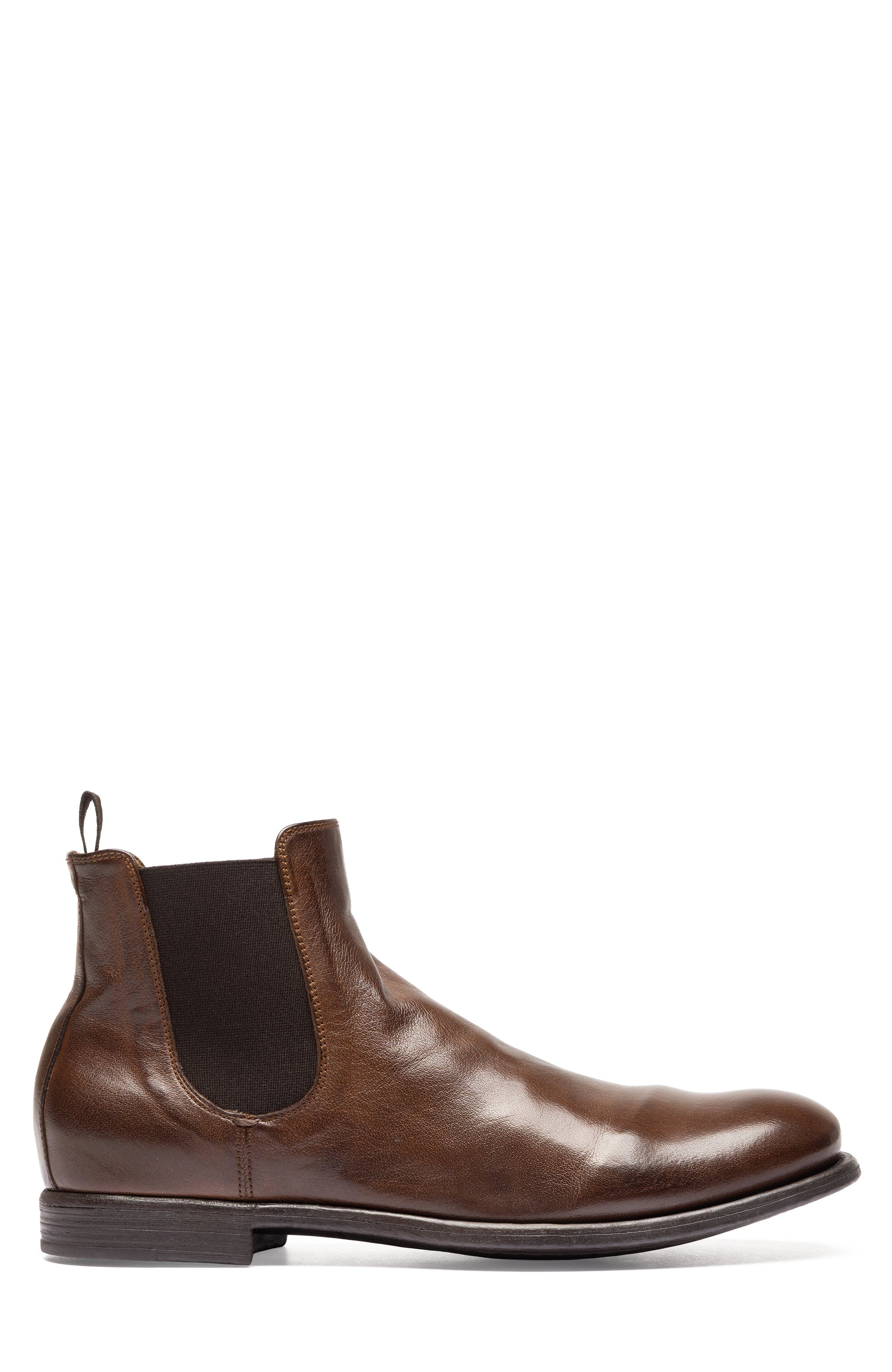 Officine Creative Chronicle 123 Chelsea Boots, Alternate, color, Brown