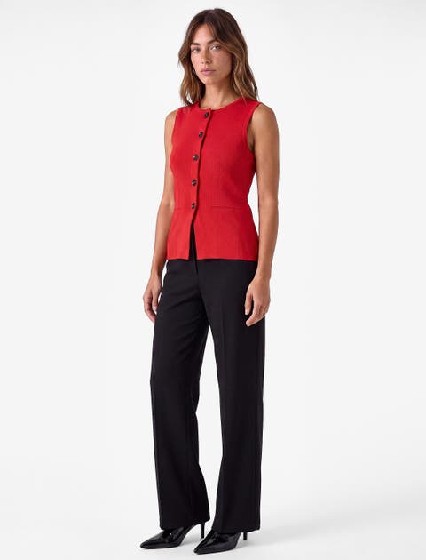 Long Knit Vest