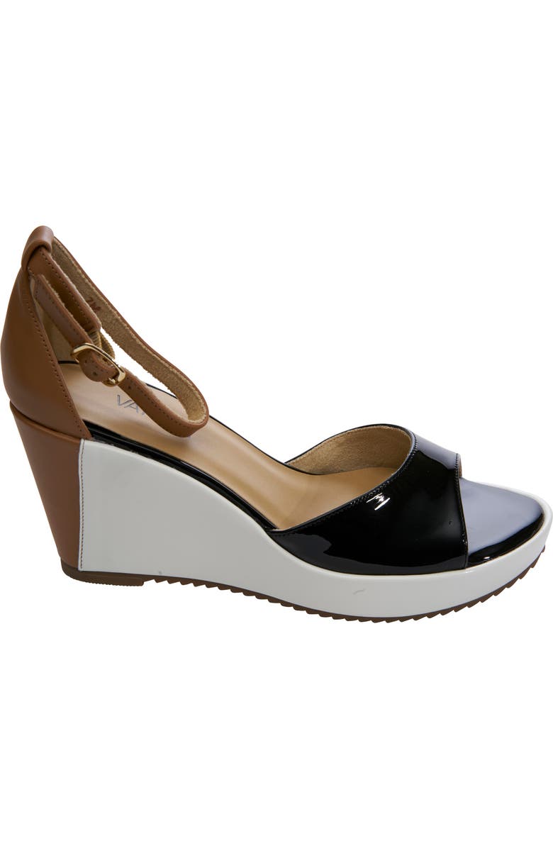 VANELi Lemy Platform Wedge Sandal, Alternate, color, Black Multi