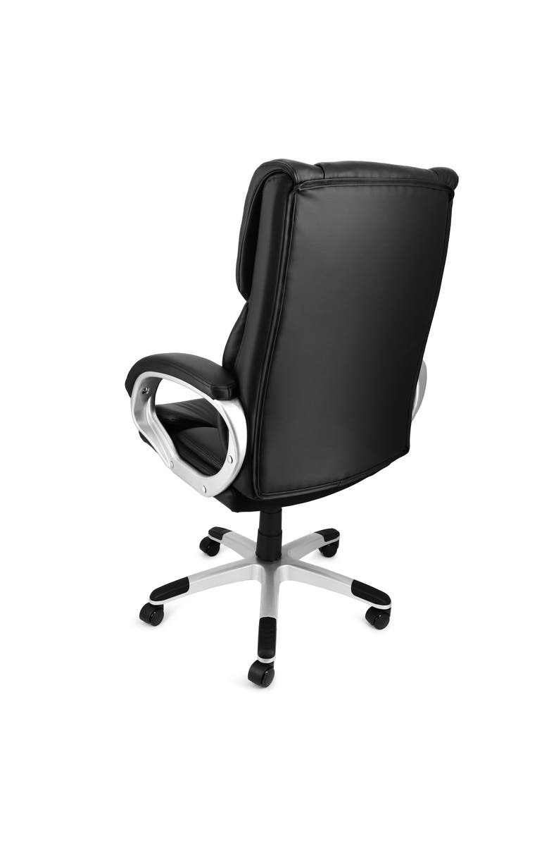 Elama High Back Adjustable Office Chair, Alternate, color, Black