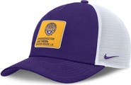 Nike Men's Nike  Purple/White LSU Tigers 2025 On-Field Rise Engineered Trucker Adjustable Hat