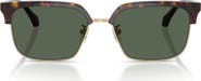 Versace 56mm Square Sunglasses