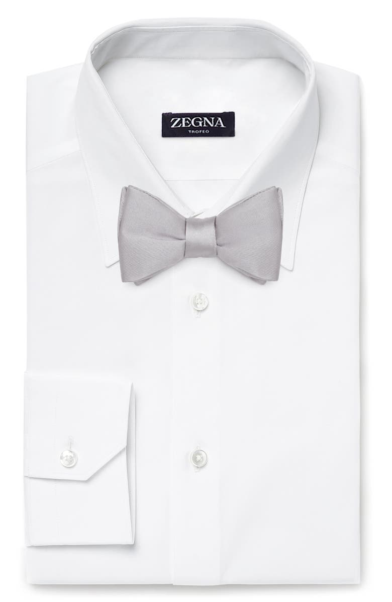 ZEGNA TIES Silk Bow Tie, Alternate, color,