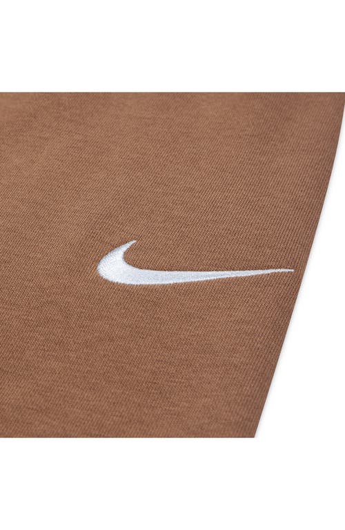 Nike Kids' Essential Fleece Sweatshirt & Joggers Set In Brown