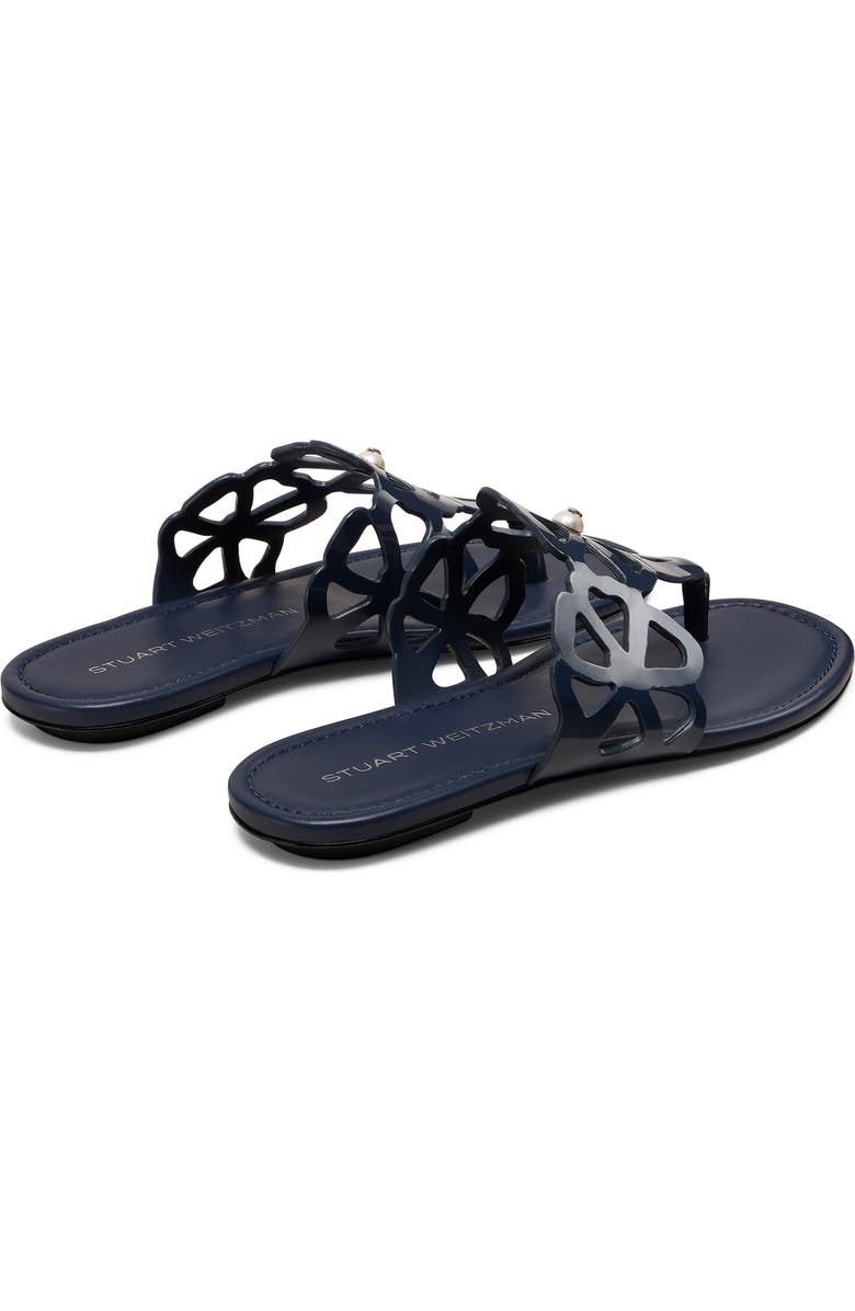 Stuart Weitzman Jasmine Cutout Sandal, Alternate, color, Nice Blue